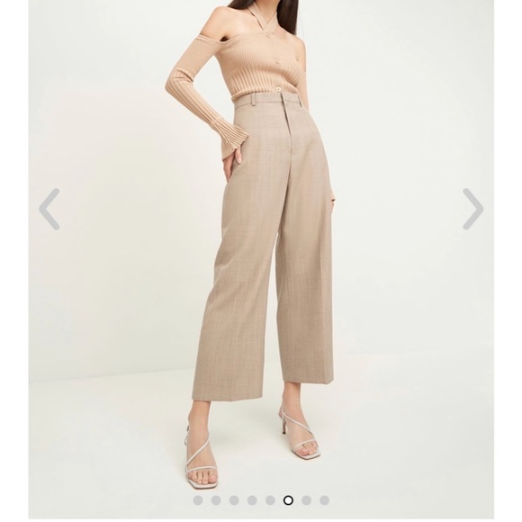 Charles & Keith White Asymmetric Strap Heeled Sandals - Picture 3 of 7